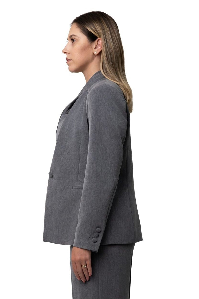 Statement Blazer Grey