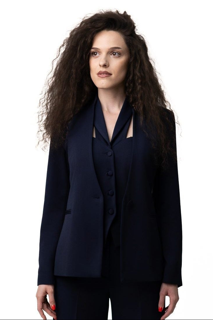 Statement Blazer Navy