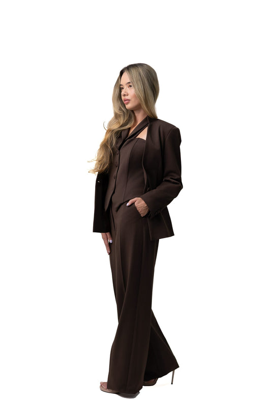Statement Full Outfit — Chocolate