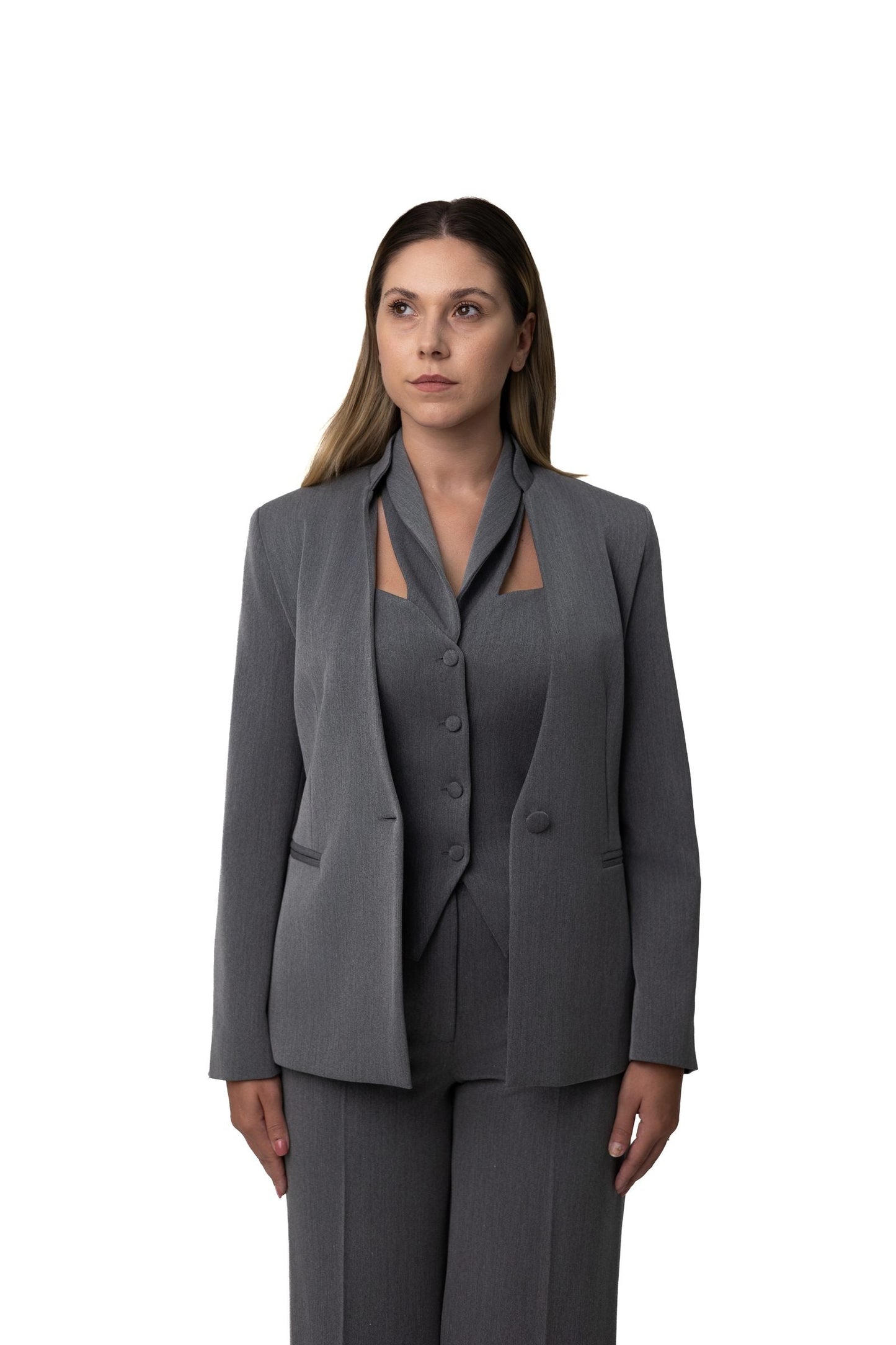 Statement Set — 2 Pieces Grey