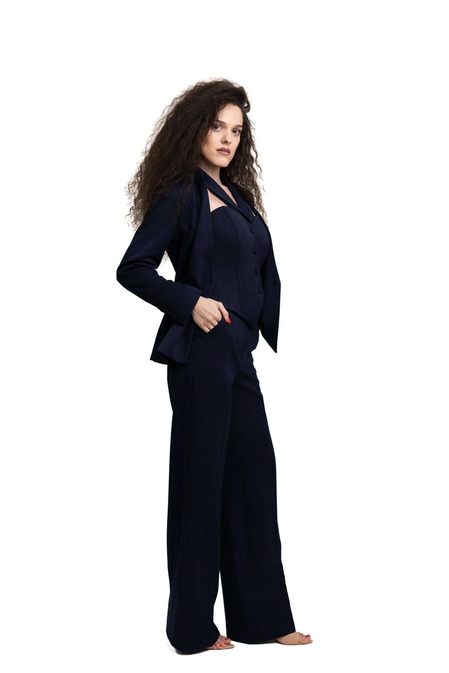 Statement Full Outfit — Navy