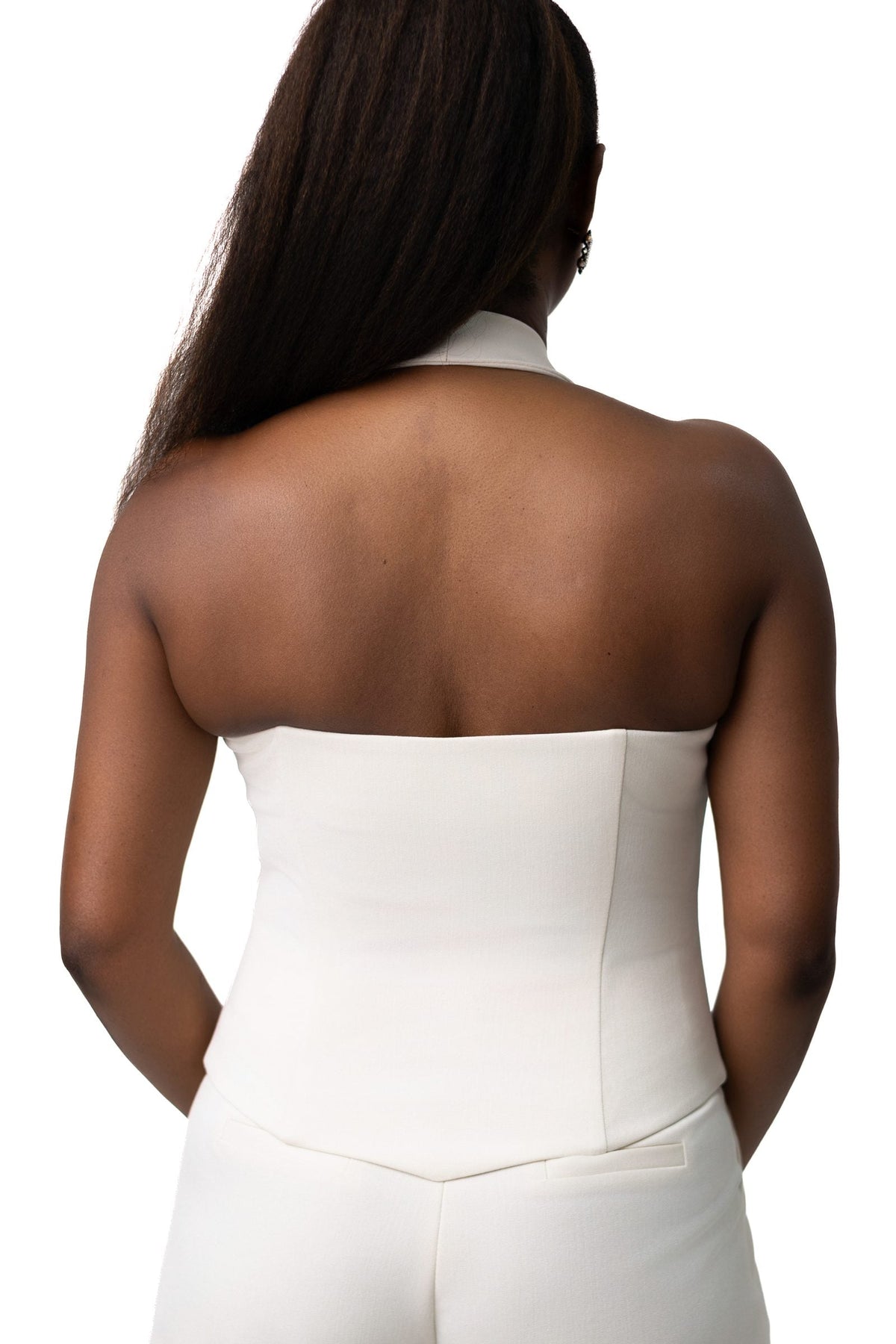 Statement Vest Ivory